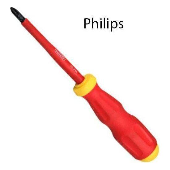 Stanley ST65974 VDE Philips Screwdriver PH2 x 100mm (1/4 Stanley ST65974 VDE Philips Screwdriver PH2 x 100mm (1/4